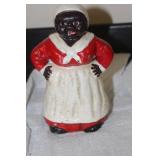 Black Americana Cast Iron Bank