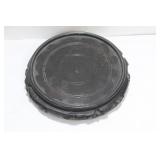 A Carved Chinese Wooden Vase Stand