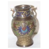 Antique Japanese Cloisonne Vase