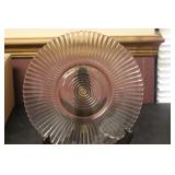 A Pink Depression Plate