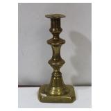 A Vintage Single Brass Candleholder