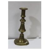 A Single Brass Candleholder