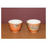 Set of Two Chinese Cups