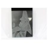 A Modern Style Etching on Glass