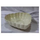 A Belleek Heart Shape Bowl