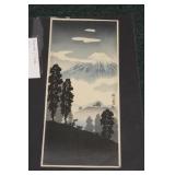 A Japanese Woodblock Print by Hroaki Shotei