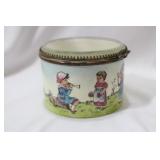 A Nicely Done Porcelain Box