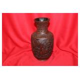 An Antique Lacquer Cinnabar Vase