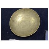 A Chinese Marked China Brass Plate/Bowl/Basin