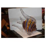 Art glass Angel Fish