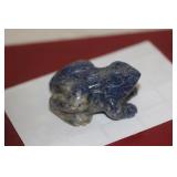 Small Chinese Lapis Lazuli Frog