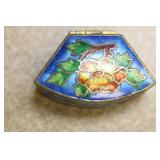 Enamel Chinese Trinket Box