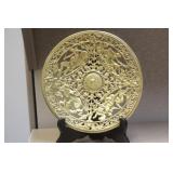 Gilt Gold Bronze Plate