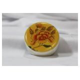 An Old Plastic Trinket Box or Powder Box