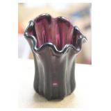 Amethyst Glass Candle holder