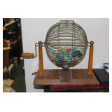 Bakelite Handle and Upright Bingo Machine