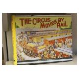 Hardcover Book: The Circus Moves by Rail