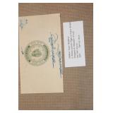 Holkar State 8 Annas Stamp Note