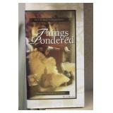 Hardcover Book: Things Pondered