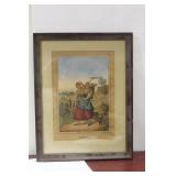 An Antique German Engraving