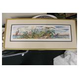 Framed Richard Capes Print/Lithograph