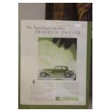 Air-Cooled Franklin Twelve Advertising
