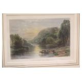 Antique Steel Engraving