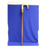 A Carved Wooden Cane