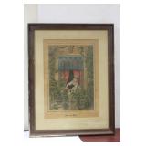 An Antique German Engraving