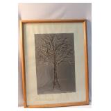 A Singed and Embossed Artwork