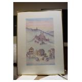 Signed, Framed Lithograph