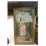 Oil on Canvas of a Girl