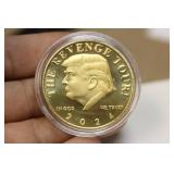 Commemorative Trump coin