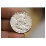 90% Silver Franklin Half Dollar