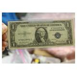 Slightly Misaligned 1935 $1.00 Note