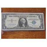 1957 One Dollar Blue Seal Star Note