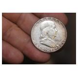 1961 Franklin Silver Half Dollar