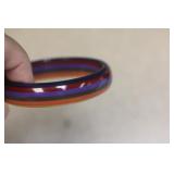 Lucite Bangle Bracelet