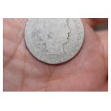 1916-D Barber Silver Quarter