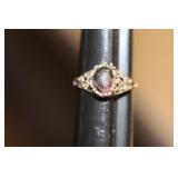Sterling and Stone Ring