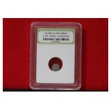 A Slabbed Islamic Silver Nummis