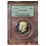 1976-S PCGS Graded Silver Kennedy Half Dollar
