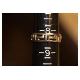 Sterling Reticulated Band/Ring