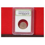 A Slabbed Large Bronze Roman Coin