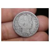 1898 Barber Silver Quarter