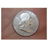 1963-D Franklin Silver Half Dollar