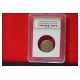 A Slabbed Large Bronze Roman Coin