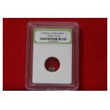 A Slabbed Biblical Widow's Mite Coin