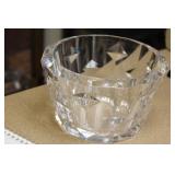 Signed Orefors Crystal Bowl