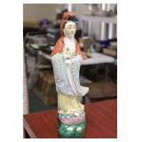A Chinese Porcelain Figure of a Kwan Yin